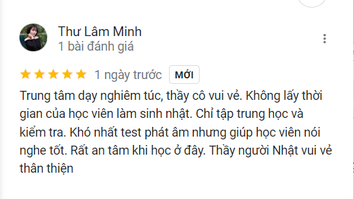 Đánh giá trung tâm Nhật Ngữ Junko